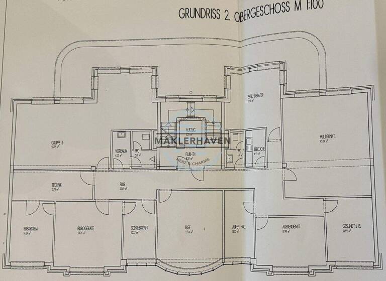 Bürofläche zum Kauf 425.000 € 10 Zimmer 311 m² Bürofläche Innenstadt Wilhelmshaven 26382