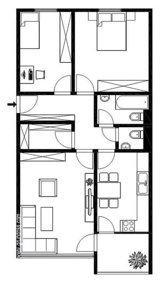 Wohnung zum Kauf provisionsfrei 299.000 € 3 Zimmer 77 m²<br/>Wohnfläche Diezenhalde / Grund Böblingen 71034