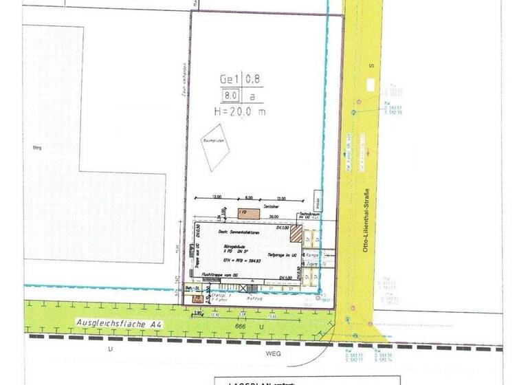 Grundstück zur Miete 1.200 m² Grundstück Lehr Ulm 89081