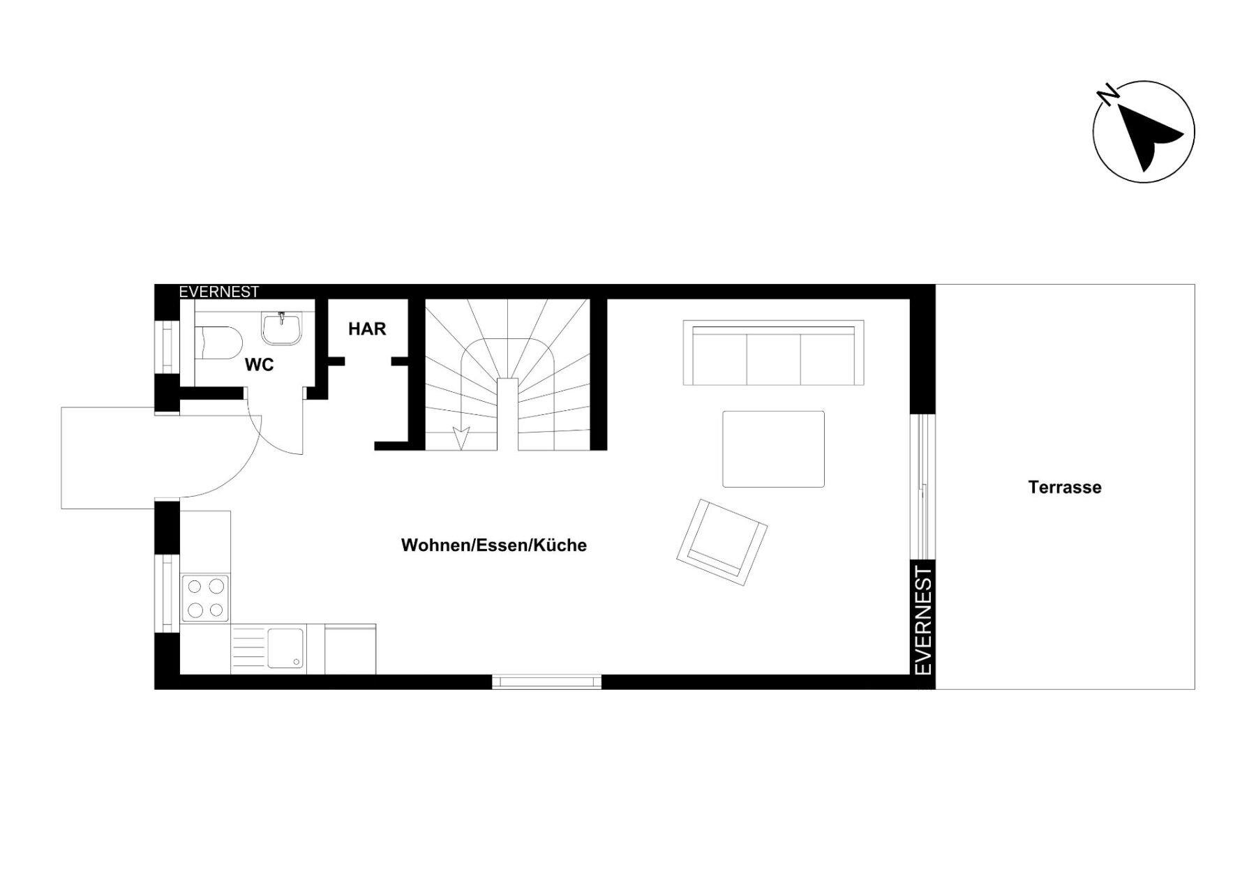 Haus zur Miete 2.399 € 4 Zimmer 111 m²<br/>Wohnfläche 140 m²<br/>Grundstück Hausen Obertshausen 63179