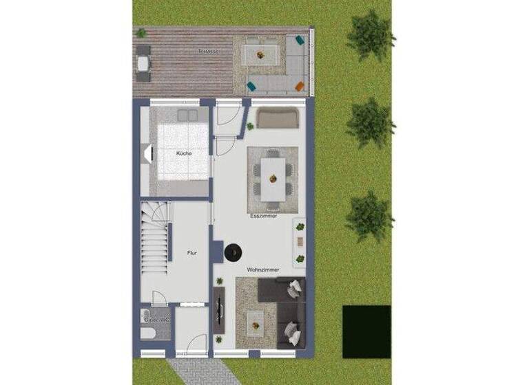 Reihenendhaus zum Kauf 305.000 € 4,5 Zimmer 101 m² 372 m² Grundstück Stadtgebiet Wolfenbüttel 38300