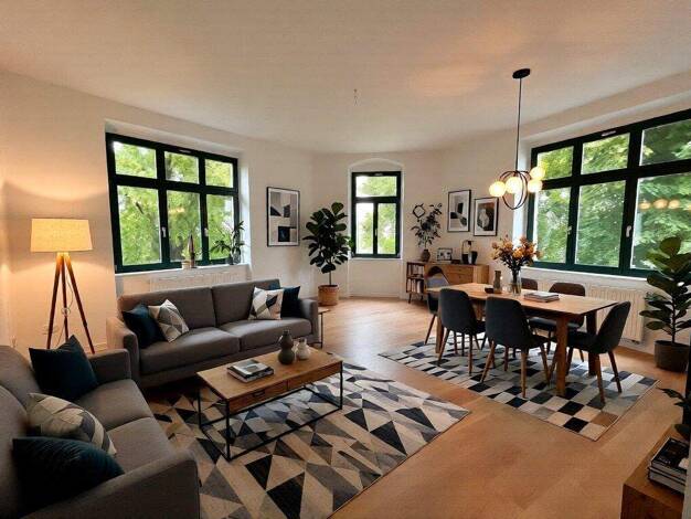 Wohnung zur Miete 990 € 3 Zimmer 75,5 m² 2. Geschoss Semmelweisstraße 2 Friedrichstadt Dresden 01159