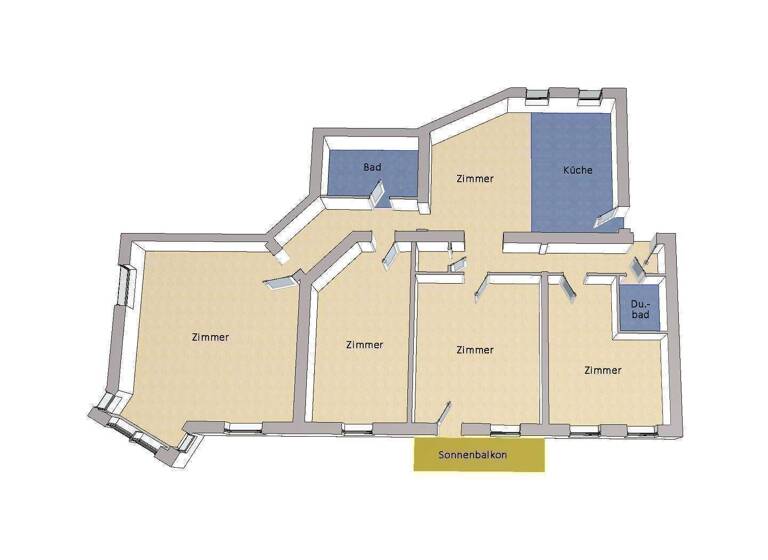 Wohnung zum Kauf 670.000 € 5 Zimmer 146 m² Wilmersdorf Berlin 10715