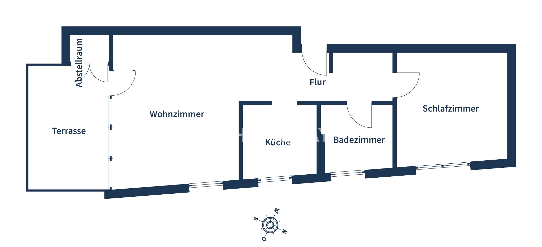 Wohnung zum Kauf 196.000 € 2 Zimmer 57,6 m²<br/>Wohnfläche EG<br/>Geschoss Schwellerhalde Reutlingen - Betzingen 72770