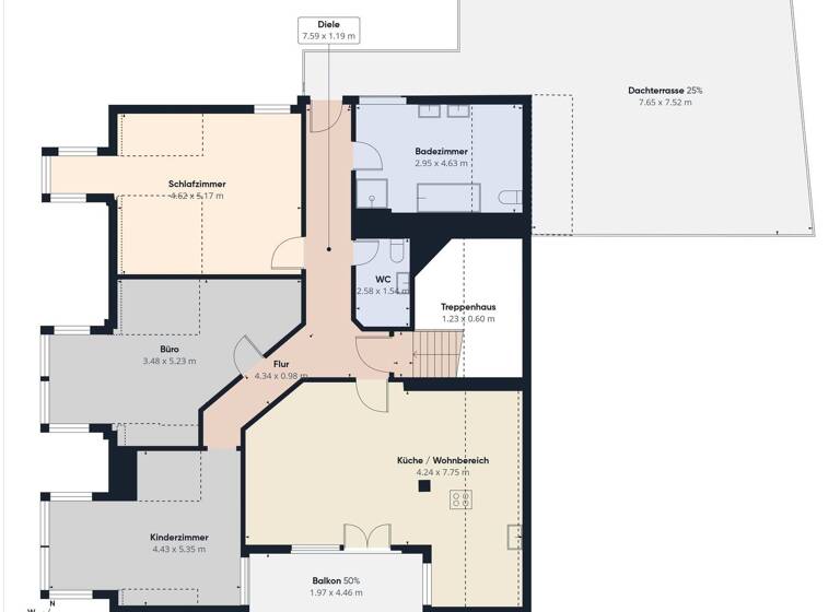 Wohnung zum Kauf 498.000 € 4 Zimmer 148 m² Bad Abbach 93077