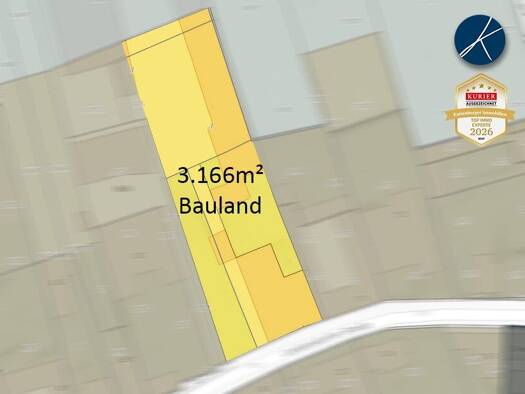 Grundstück zum Kauf 1.400.000 € 3.166 m² Grundstück Krems an der Donau Krems an der Donau 3500