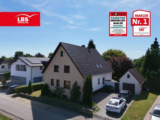 Mehrfamilienhaus zum Kauf 325.000 € 7,5 Zimmer 187 m² 1.142 m² Grundstück Volmerdingsen Bad Oeynhausen 32549