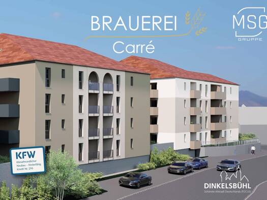 Wohnung zum Kauf provisionsfrei 211.000 € 2 Zimmer 39,8 m² 3. Geschoss frei ab sofort Feuchtwanger Straße 8 Dinkelsbühl 91550