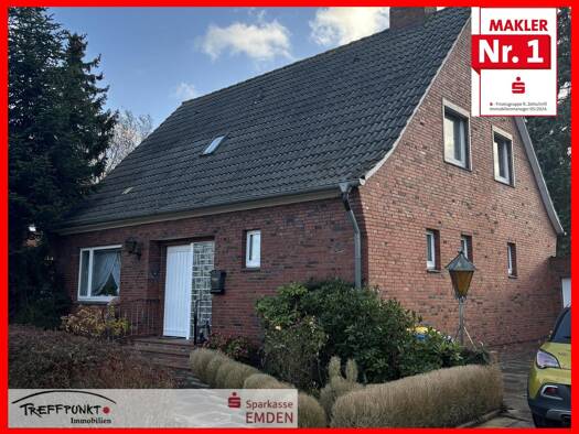 Einfamilienhaus zum Kauf 196.000 € 5 Zimmer 115 m² 635 m² Grundstück Widdelswehr/Jarßum Emden 26725