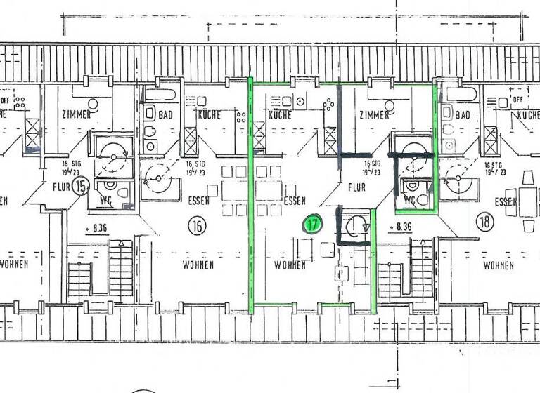 Maisonette zum Kauf 194.500 € 3 Zimmer 80 m²<br/>Wohnfläche Dachgeschoss, 3.<br/>Geschoss ab sofort<br/>Verfügbarkeit Steißlingen 78256