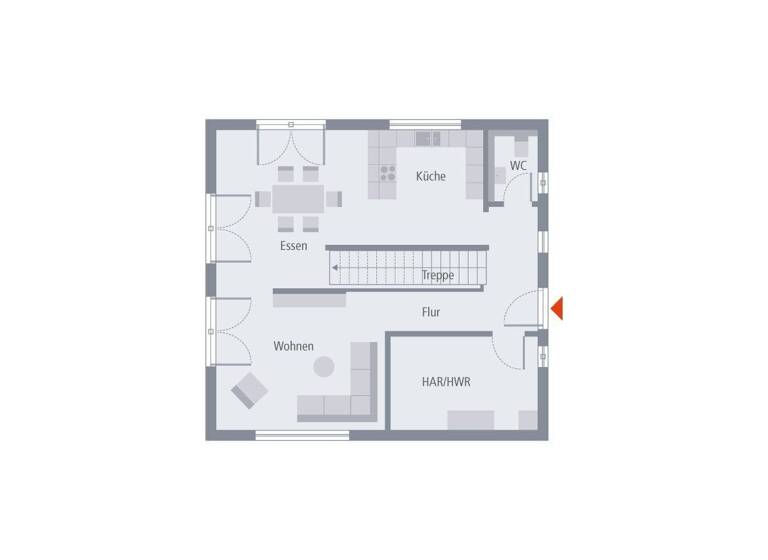 Einfamilienhaus zum Kauf provisionsfrei 366.900 € 5 Zimmer 135 m²<br/>Wohnfläche 500 m²<br/>Grundstück Isserstedt Jena 07743