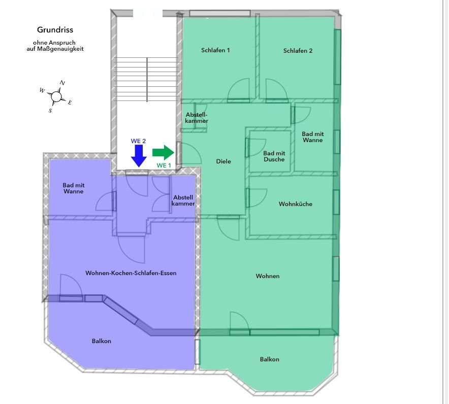 Wohnung zum Kauf 440.000 € 3 Zimmer 115 m²<br/>Wohnfläche 1.<br/>Geschoss ab sofort<br/>Verfügbarkeit Lövenich Köln 50859