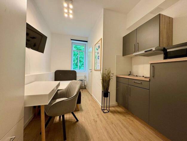 Wohnung zur Miete 590 € 1 Zimmer 20 m² 1. Geschoss Badener Str. 34 Durlach Karlsruhe 76227