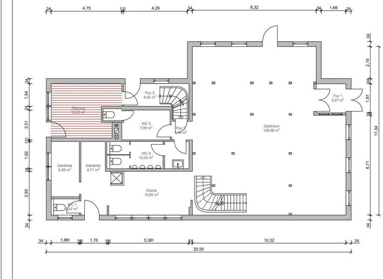 Restaurant zur Miete 6.000 € 245 m² Gastrofläche Hittfeld Seevetal - Hittfeld 21218