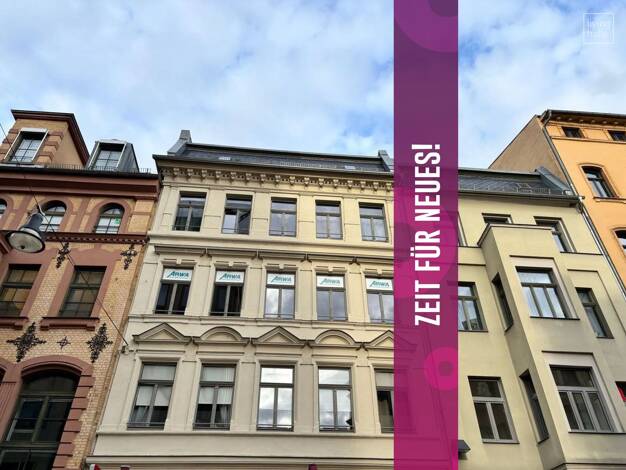 Wohnung zur Miete 1.200 € 4 Zimmer 105 m² 2. Geschoss Leipziger Straße 24 Innenstadt Halle (Saale) 06108