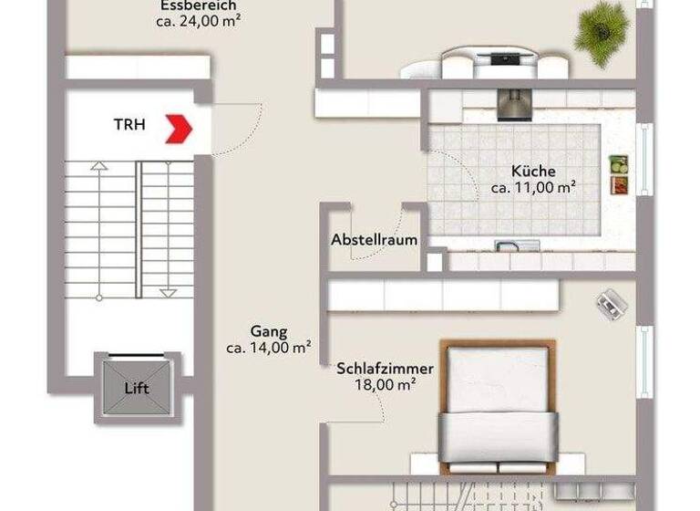 WG-Zimmer zum Kauf 699.000 € 3 Zimmer 147,6 m² 4. Geschoss Antonsviertel Augsburg 86159