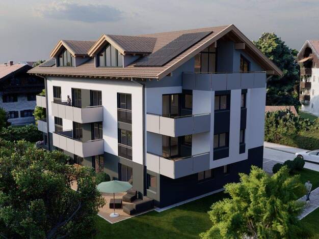 Terrassenwohnung zum Kauf provisionsfrei 613.000 € 3 Zimmer 83 m² 3. Geschoss frei ab 01.11.2027 Haslach Traunstein 83278