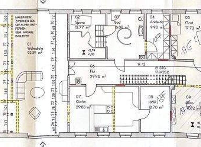 Einfamilienhaus zur Miete 2.000 € 7 Zimmer 378 m² 8.000 m² Grundstück frei ab sofort Hunteburg Bohmte 49163