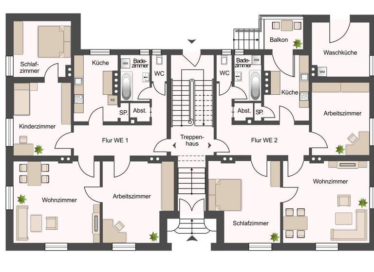 Mehrfamilienhaus zum Kauf 1.549.000 € 34 Zimmer 845 m² 900 m² Grundstück Altstadt Bayreuth 95444