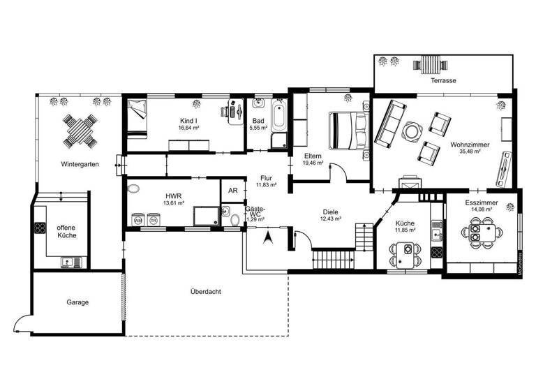 Mehrfamilienhaus zum Kauf provisionsfrei 449.000 € 9 Zimmer 323 m² 1.019 m² Grundstück Wildeshausen 27793