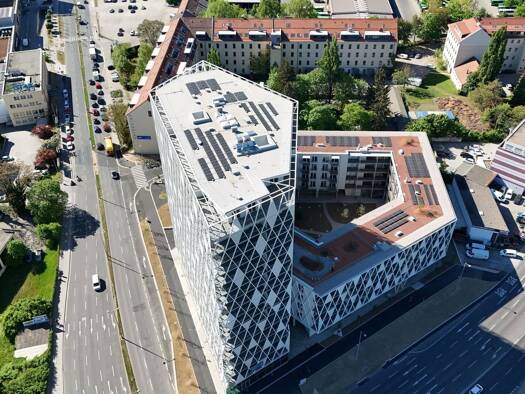 Wohnung zur Miete - Erstbezug 651 € 2 Zimmer 43,2 m² 12. Geschoss Kärntner Straße 1 Gries Graz 8020