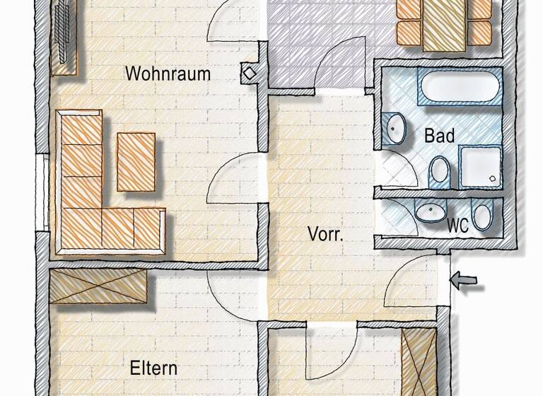 Wohnung zum Kauf provisionsfrei 370.000 € 3 Zimmer 90 m² 1. Geschoss frei ab sofort Buch in Tirol 6220