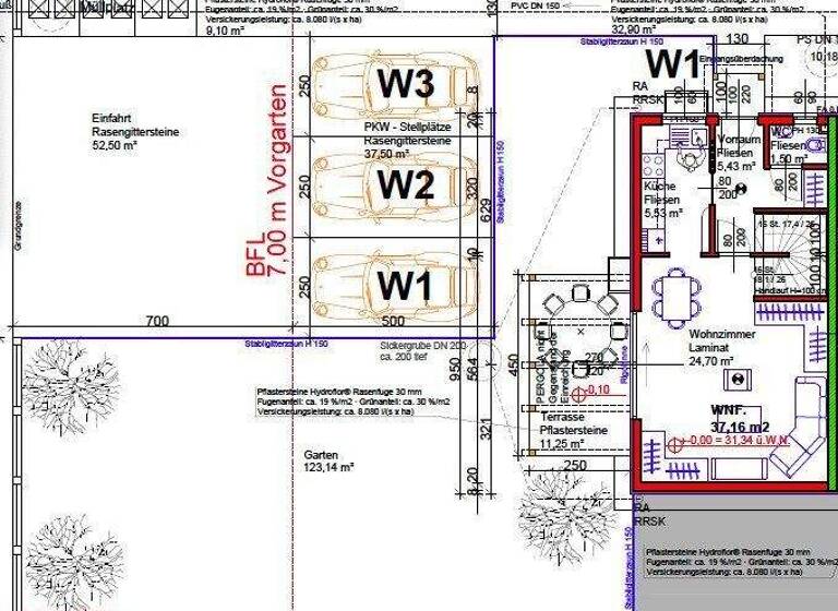 Reihenmittelhaus zum Kauf - Erstbezug 642.000 € 4 Zimmer 101 m² Wien 1230