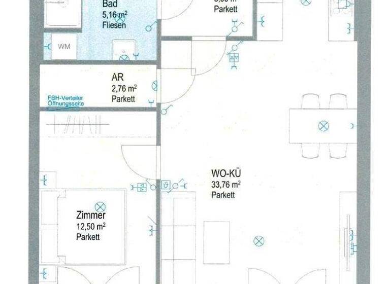 Wohnung zum Kauf - Erstbezug 269.133 € 2 Zimmer 68,1 m² 1. Geschoss Kirchberg am Wagram 3470