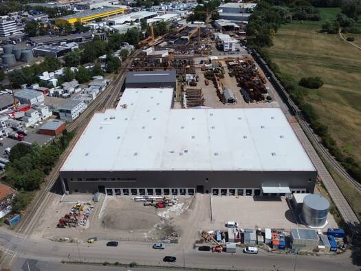 Lagerhalle zur Miete provisionsfrei 10.000 m² Lagerfläche teilbar ab 5.000 m² Rheinau Mannheim 68219