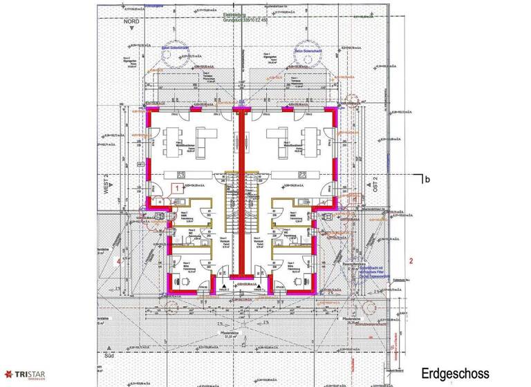 Doppelhaushälfte zum Kauf - Erstbezug 519.000 € 5 Zimmer 152,5 m² Markgrafneusiedl 2282
