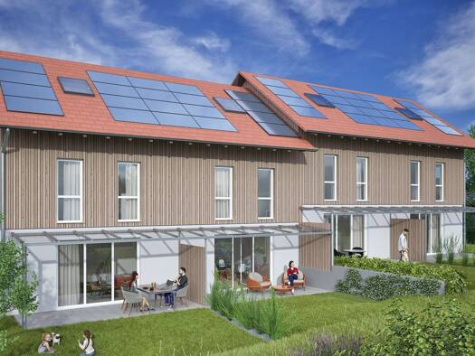 Haus zum Kauf - Erstbezug provisionsfrei 575.000 € 4 Zimmer 107 m² frei ab 31.12.2026 Landstraße 3 Stetten 88719