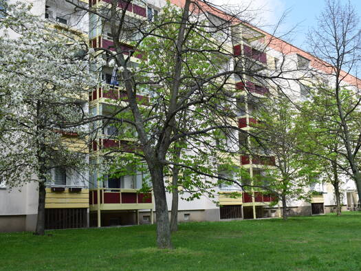 Wohnung zur Miete 256 € 3 Zimmer 59 m² 4. Geschoss frei ab sofort Schulstraße 25 Borna 04552
