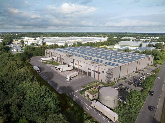 Logistikzentrum zur Miete provisionsfrei 15.852 m² Lagerfläche teilbar ab 6.000 m² Wittorf Neumünster 24539