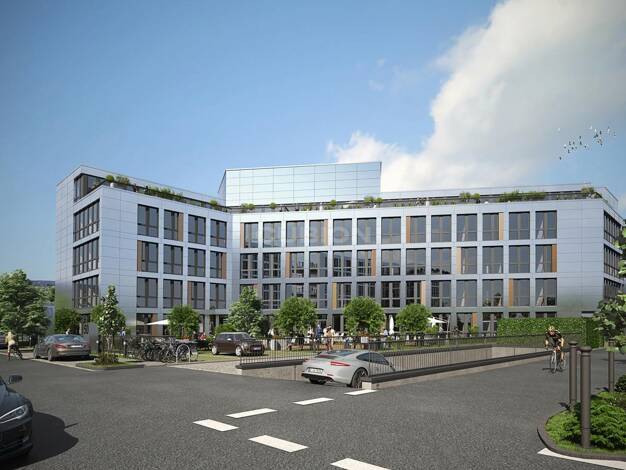 Büro-/Praxisfläche zur Miete - Neubau provisionsfrei 15,50 € 1.840 m² Bürofläche teilbar ab 920 m² Kruppwerke Bochum 44793