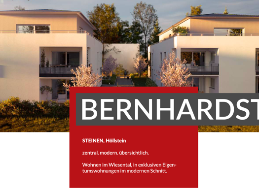 Penthouse zur Miete 1.000 € 2 Zimmer 62 m² 2. Geschoss frei ab 01.07.2026 Bernhardstraße 3 Höllstein Steinen 79585