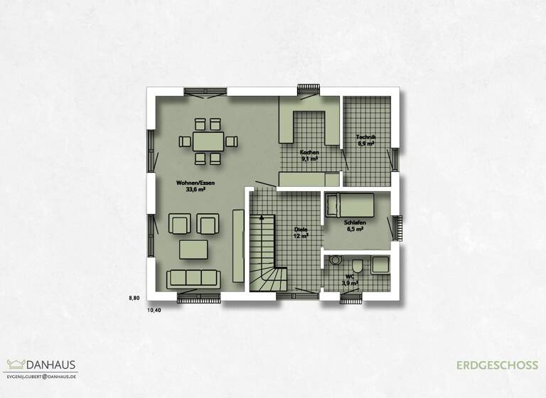Einfamilienhaus zum Kauf provisionsfrei 661.400 € 5 Zimmer 140 m² 800 m² Grundstück Bergneustadt 51702