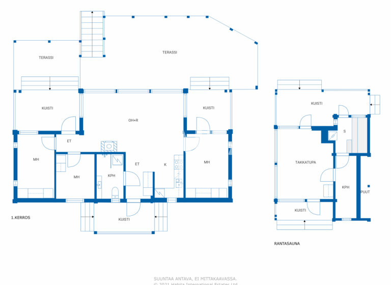 Haus zum Kauf 349.000 € 4 Zimmer 80 m² 2.000 m² Grundstück Sonibrunnvägen 70 Korsholm 66540