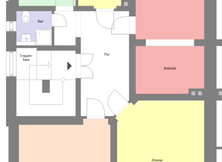 Wohnung zur Miete 826 € 4 Zimmer 118 m² 2. Geschoss frei ab 02.03.2026 Zittau 02763