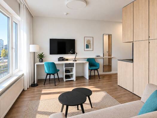 Wohnung zum Kauf 208.000 € 1 Zimmer 24,6 m² 1. Geschoss Moabit Berlin 10557