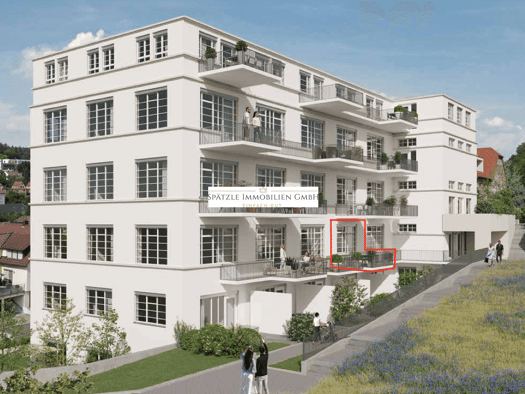 Wohnung zur Miete 1.119 € 3 Zimmer 97,3 m² 3. Geschoss Maulbronn Maulbronn 75433