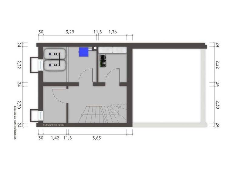 Reihenendhaus zum Kauf 270.000 € 3 Zimmer 80 m² 186 m² Grundstück Heiligenhafen 23774