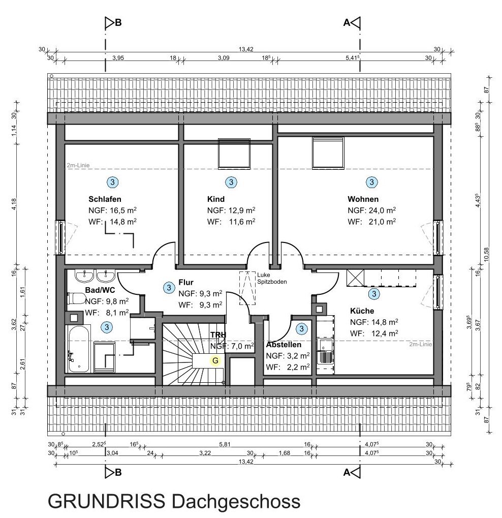 Wohnung zum Kauf als Kapitalanlage geeignet 199.500 € 3 Zimmer 79,4 m²<br/>Wohnfläche Allersberg Allersberg 90584