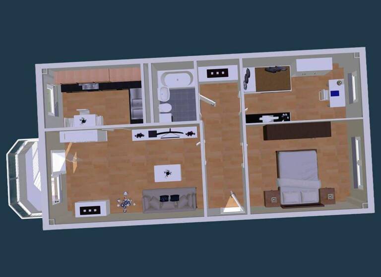 Wohnung zur Miete 414 € 3 Zimmer 69 m² 4. Geschoss Otto-Lilienthal-Weg 29 Eckersbach Zwickau 08066