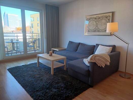 Wohnung zur Miete Wohnen auf Zeit 1.600 € 2 Zimmer 56 m² frei ab 20.12.2025 Voltastaße 0 Bockenheim Frankfurt am Main 60486