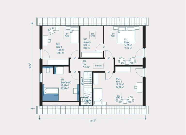 Mehrfamilienhaus zum Kauf provisionsfrei 548.909 € 6 Zimmer 203,2 m² 4.000 m² Grundstück Merzkirchen 54439