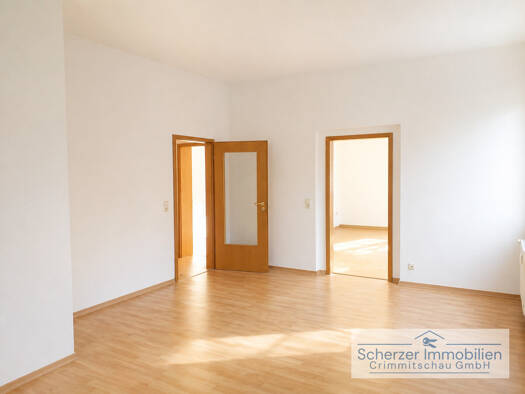 Wohnung zur Miete 420 € 3 Zimmer 70,3 m² 1. Geschoss frei ab sofort Crimmitschau Crimmitschau 08451