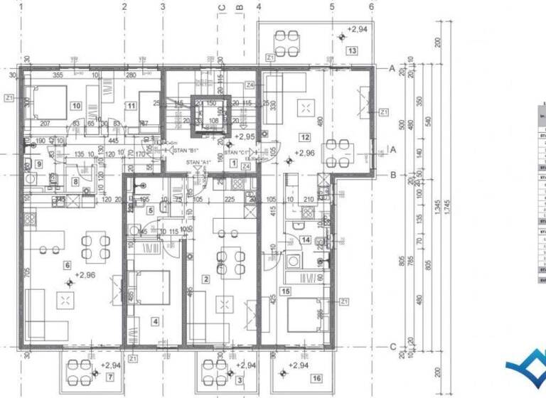 Wohnung zum Kauf 235.852 € 2 Zimmer 61 m² 1. Geschoss Tar-Vabriga