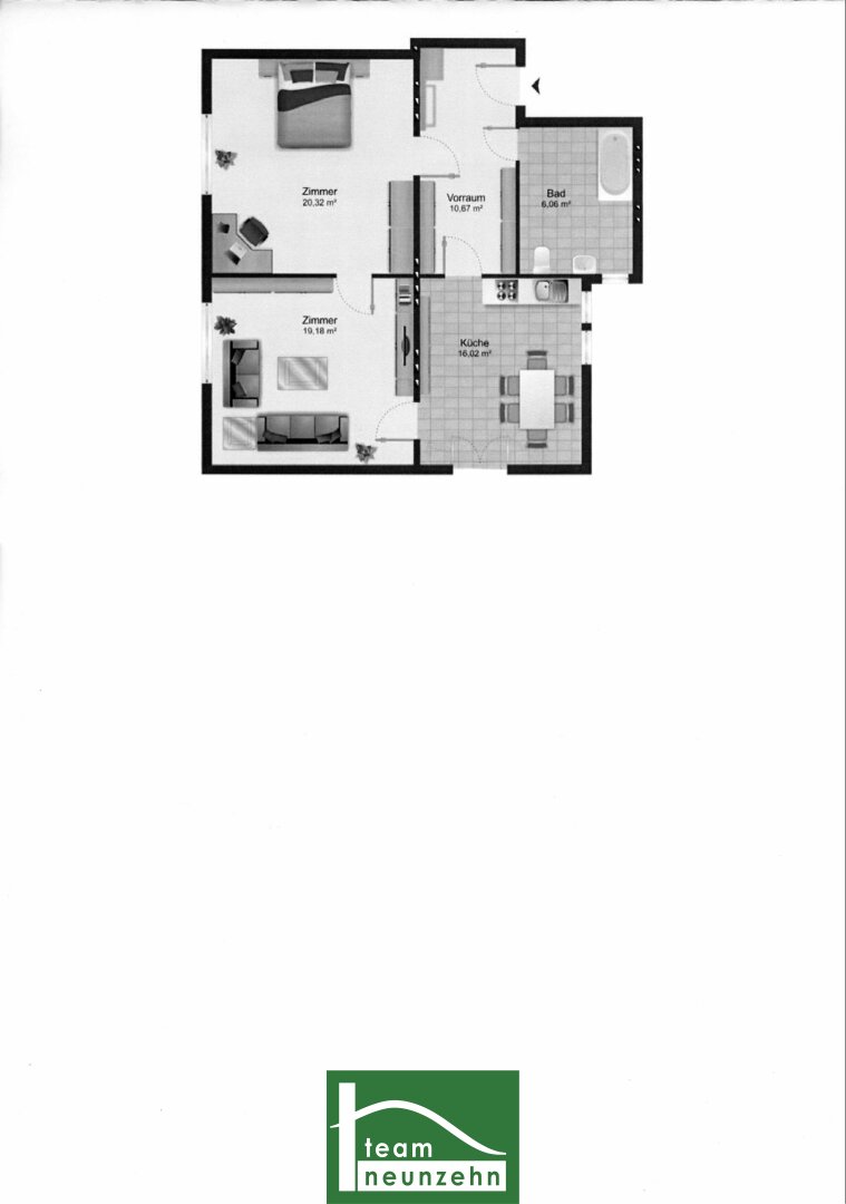 Wohnung zum Kauf 179.490 € 2 Zimmer 72,4 m²<br/>Wohnfläche Ödenburgerstraße 20 Eisenstadt Eisenstadt 7000