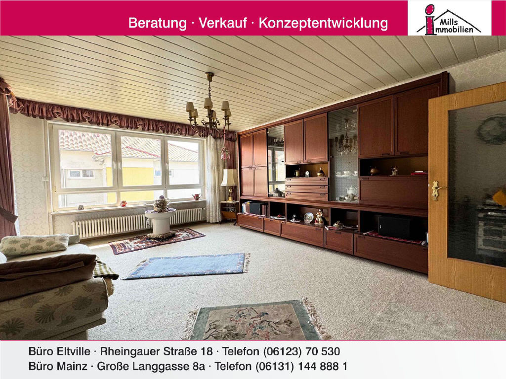 Wohnung zum Kauf 299.000 € 3 Zimmer 95 m²<br/>Wohnfläche 2.<br/>Geschoss Schmalweg Wiesbaden 55252