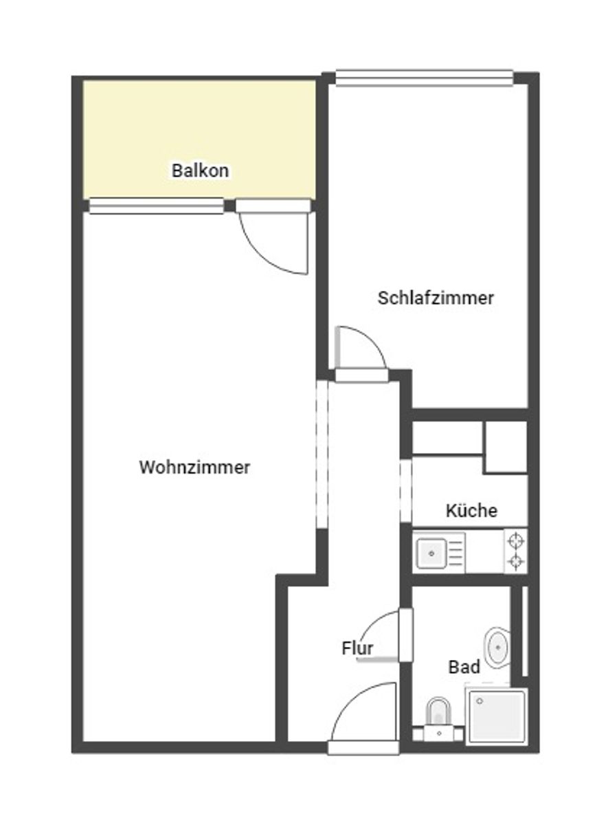 Wohnung zum Kauf 210.000 € 2 Zimmer 44,1 m²<br/>Wohnfläche 1.<br/>Geschoss Kellenhusen Kellenhusen 23746